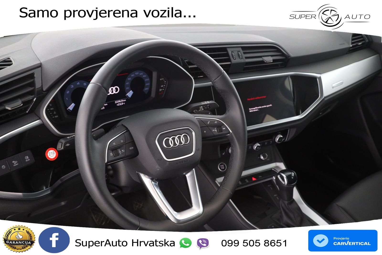 Audi Q3 1.5 TFSI (150 KS) S tronic LED+GR SJED+ACC