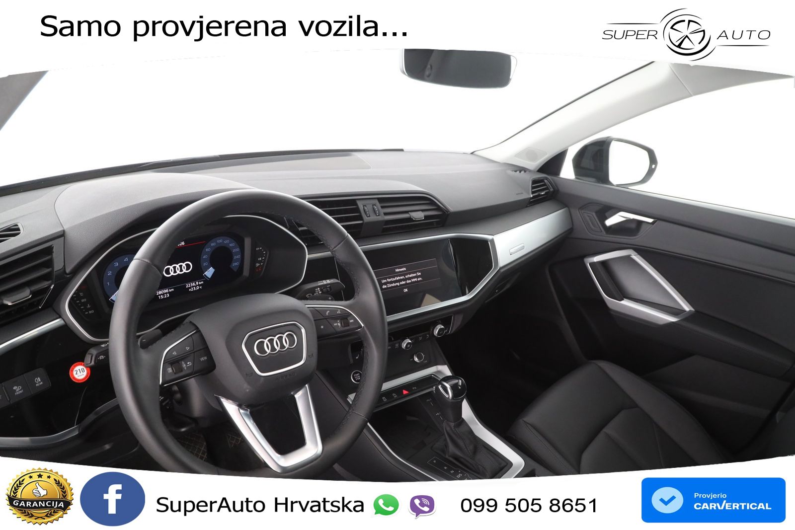 Audi Q3 1.5 TFSI (150 KS) S tronic LED+GR SJED+ACC