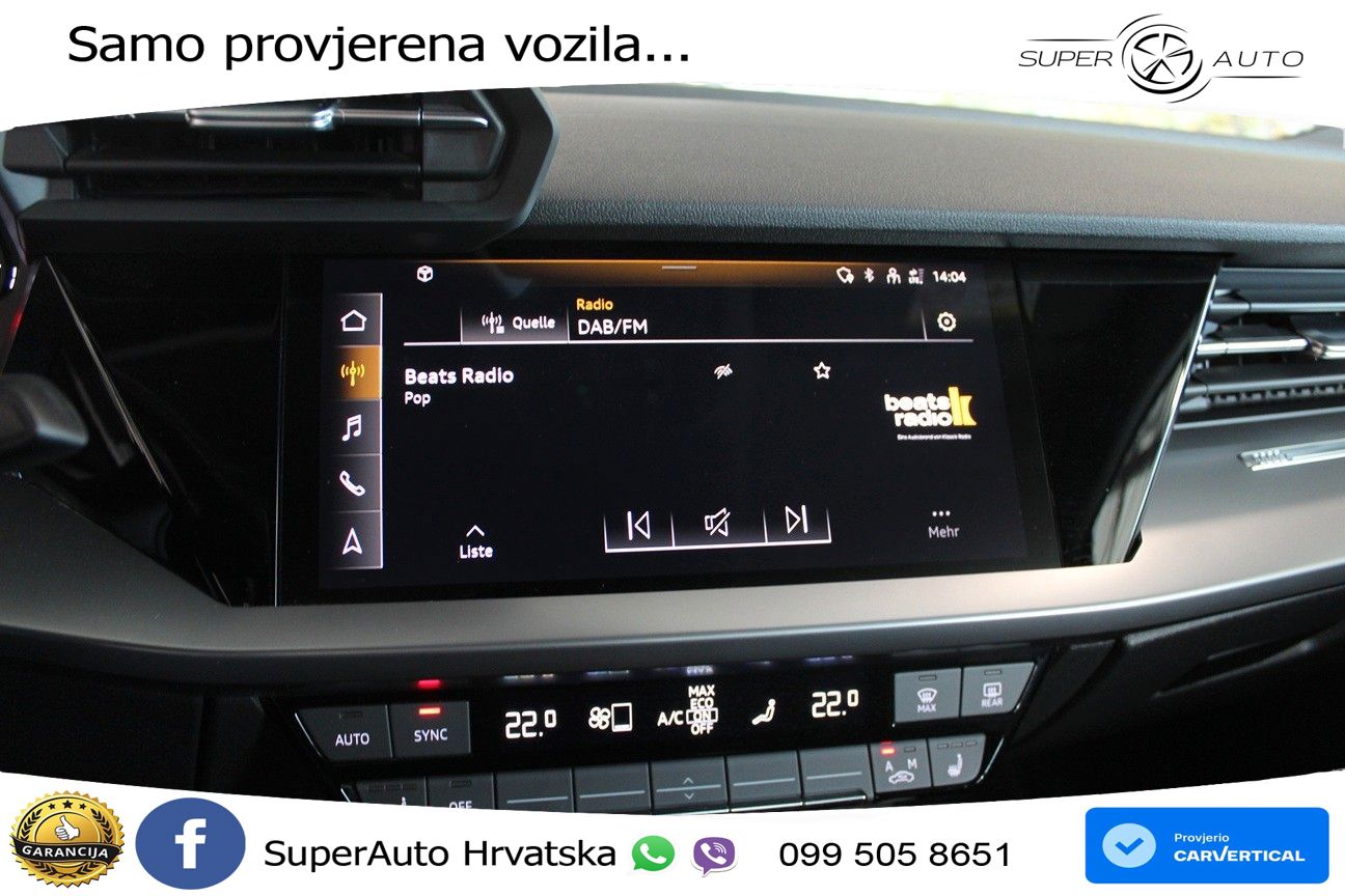 Audi A3 35 TFSI (150 KS) S tronic S line LED+GR SJED+ACC