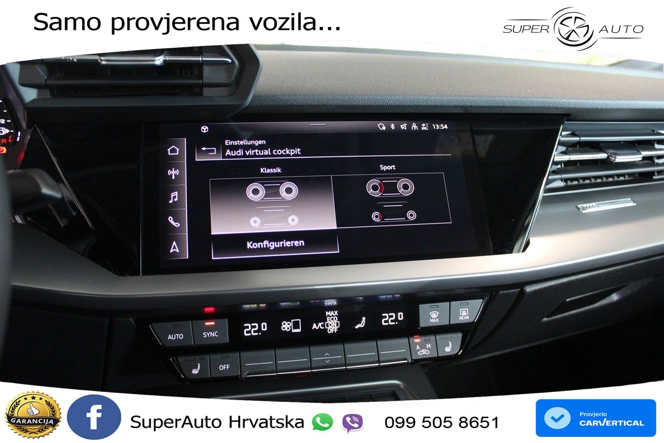Audi A3 35 TFSI (150 KS) S tronic S line LED+GR SJED+ACC