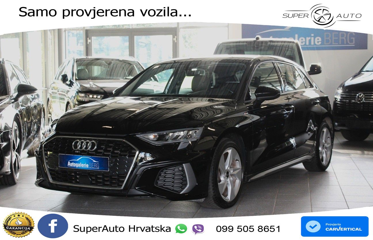 Audi A3 35 TFSI (150 KS) S tronic S line LED+GR SJED+ACC