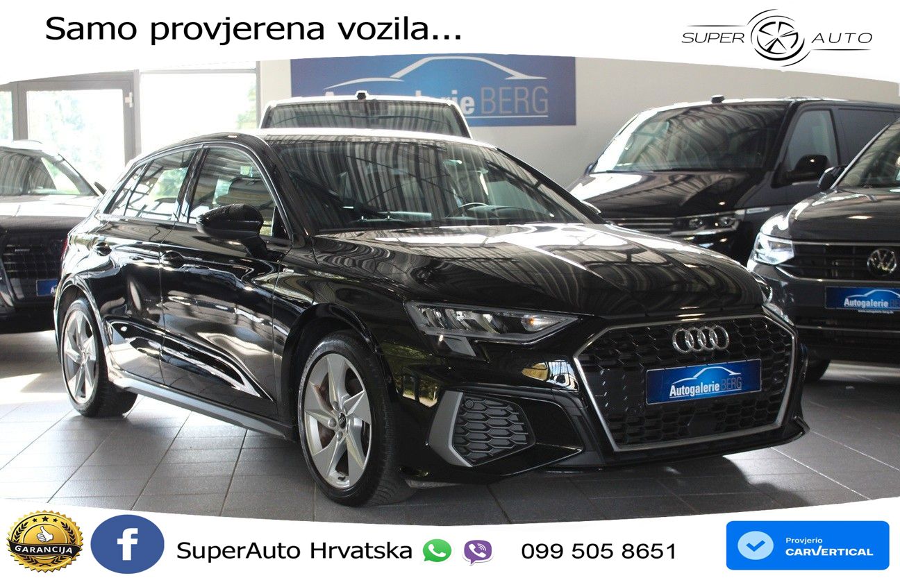 Audi A3 35 TFSI (150 KS) S tronic S line LED+GR SJED+ACC