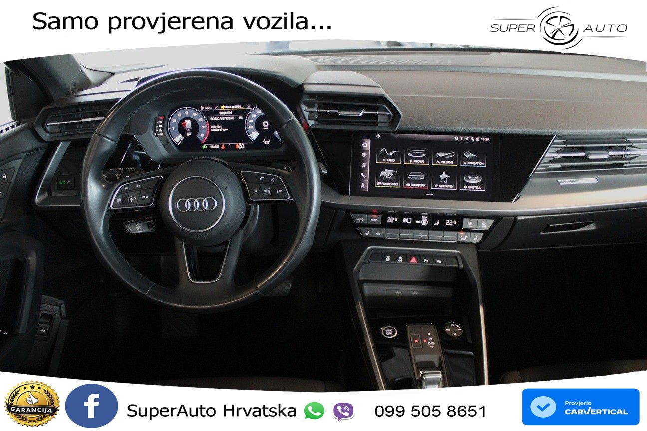 Audi A3 35 TFSI (150 KS) S tronic S line LED+GR SJED+ACC
