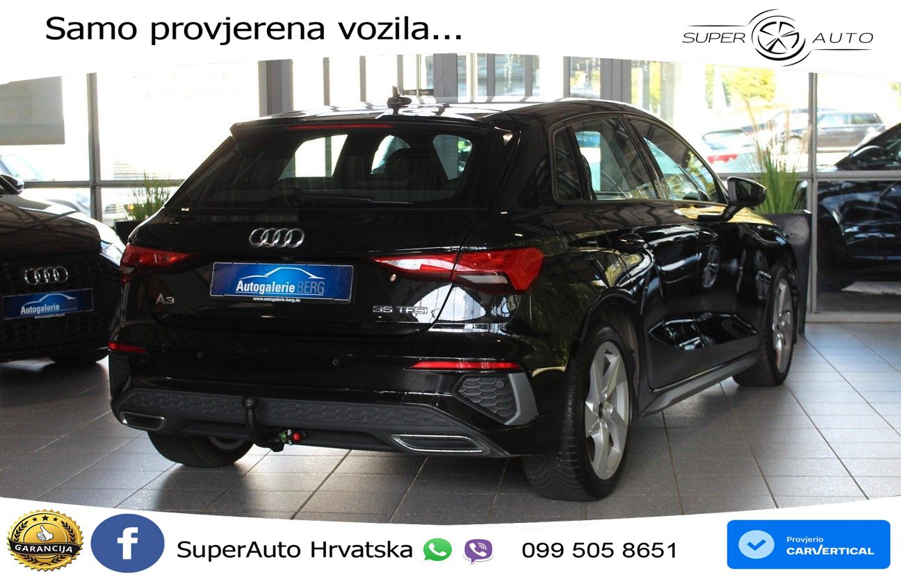 Audi A3 35 TFSI (150 KS) S tronic S line LED+GR SJED+ACC