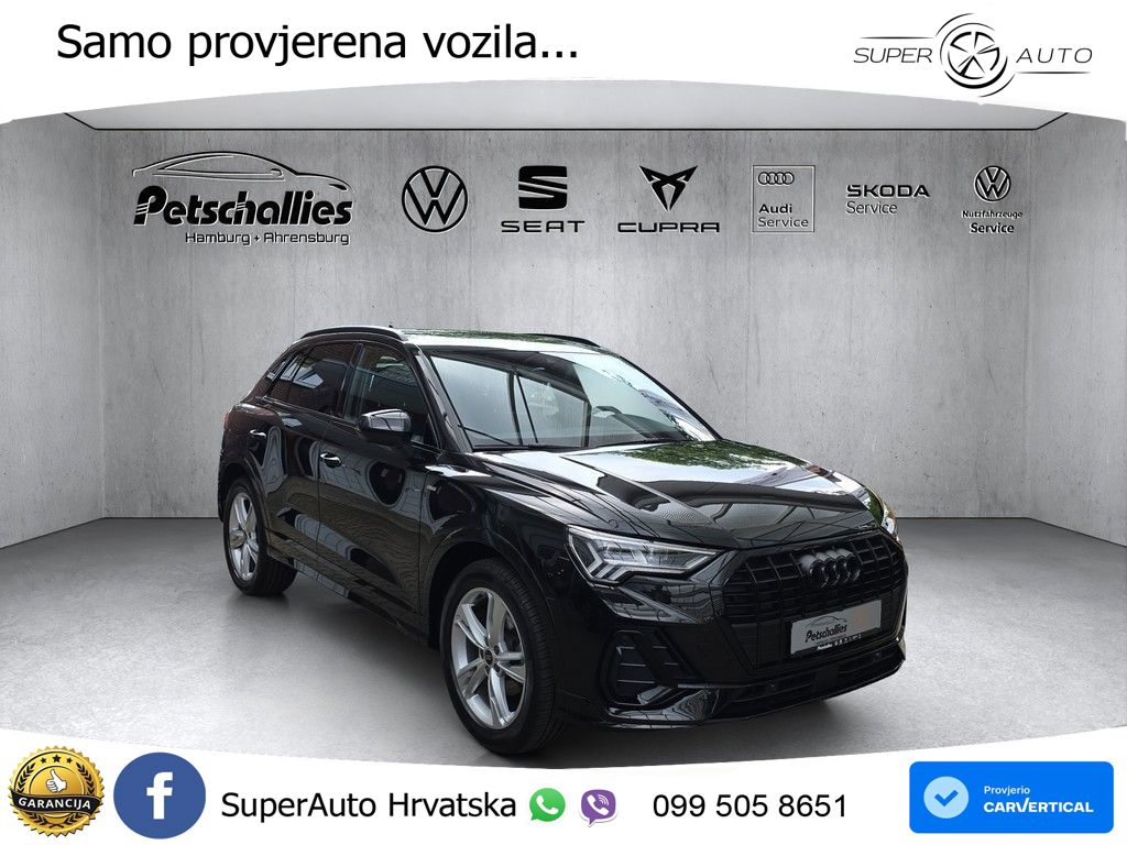 Audi Q3 35 TFSI (150 KS) S tronic S line MATRIX+GR SJED+KAM