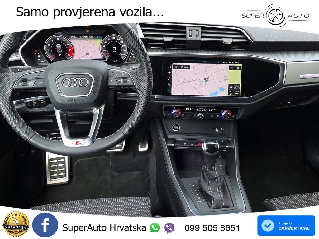 Audi Q3 35 TFSI (150 KS) S tronic S line MATRIX+GR SJED+KAM