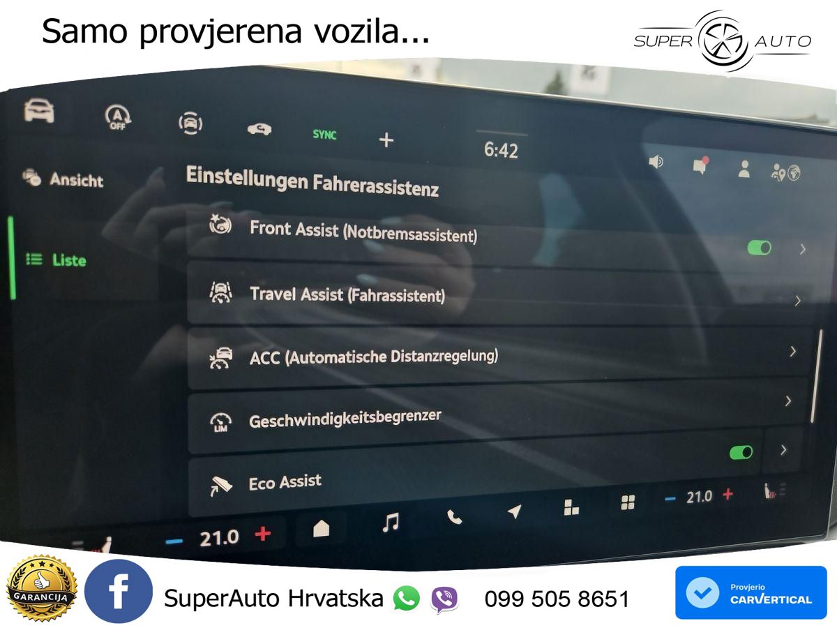 Škoda Octavia Combi 2.0 TDI (150 KS) DSG Selection LED+GR SJED+ACC