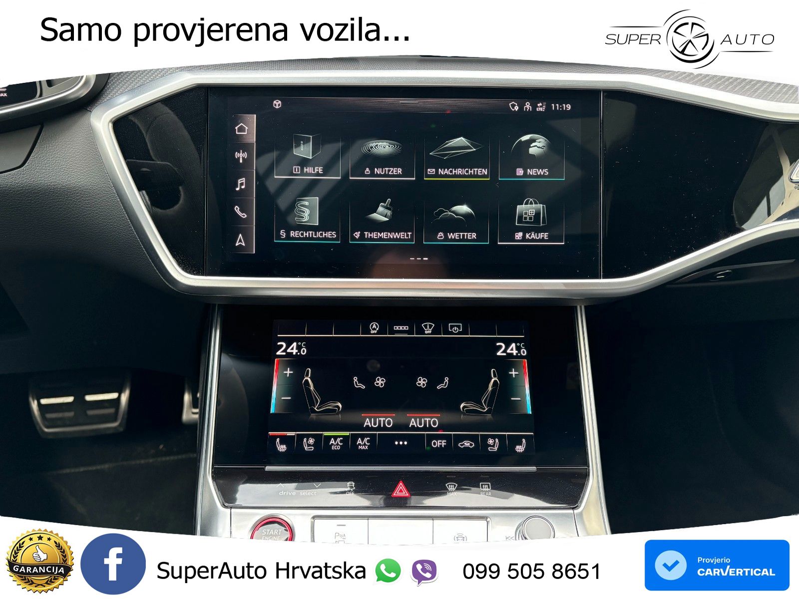 Audi RS6 Avant 4.0 TFSI V8 (600 KS) quattro Tiptronic LED+GR SJED+ACC