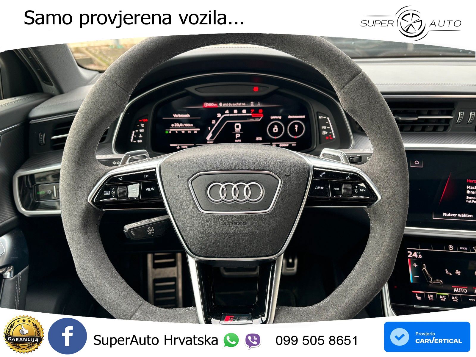 Audi RS6 Avant 4.0 TFSI V8 (600 KS) quattro Tiptronic LED+GR SJED+ACC