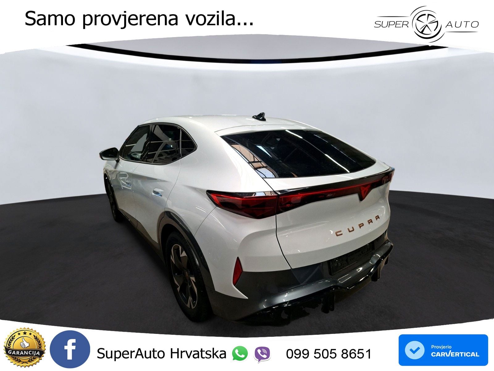 Cupra Tavascan 82 kWh (286 KS) LED+GR SJED+ACC