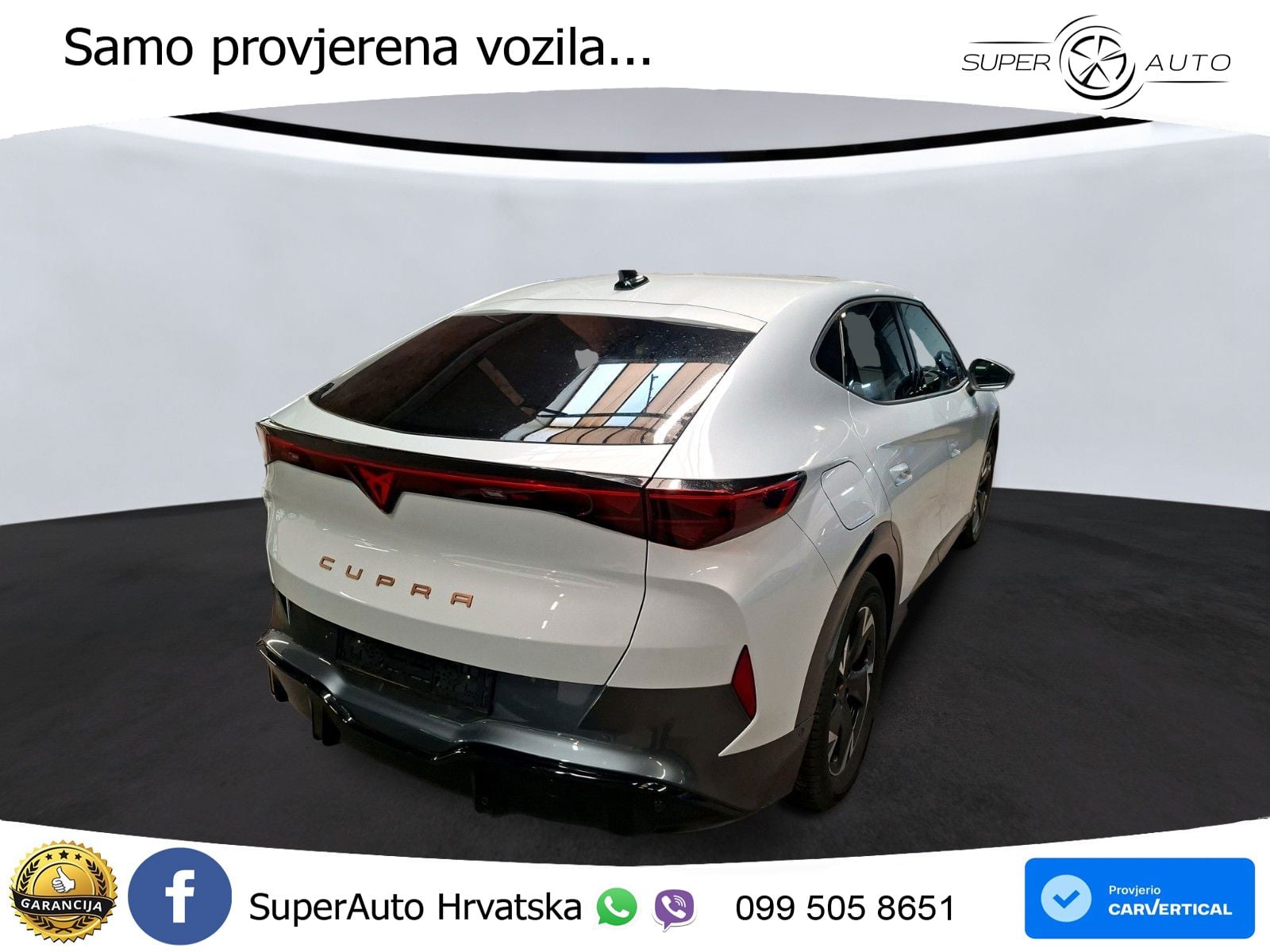 Cupra Tavascan 82 kWh (286 KS) LED+GR SJED+ACC