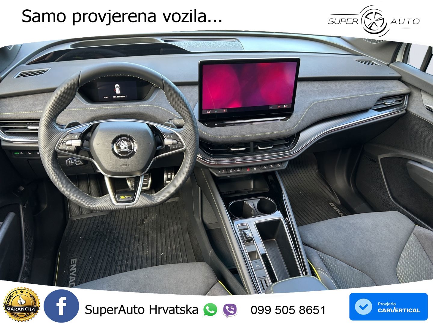 Škoda Enyaq iV RS 82 kWh (340 KS) AWD MATRIX+GR SJED+KAM
