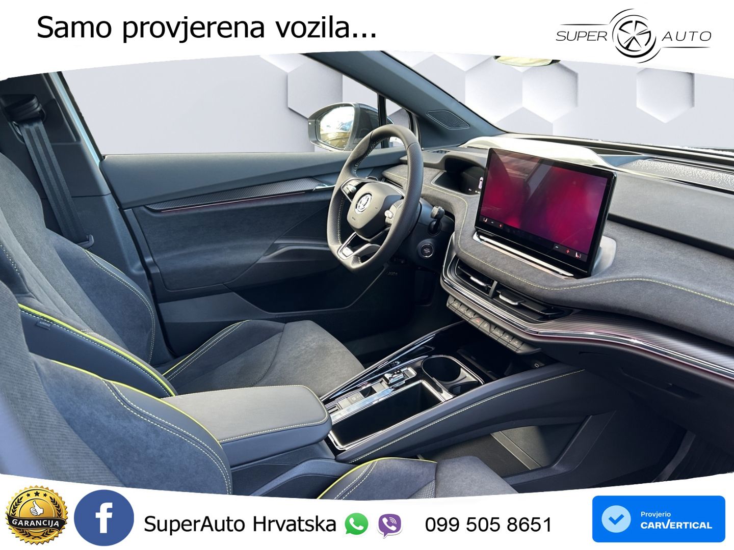 Škoda Enyaq iV RS 82 kWh (340 KS) AWD MATRIX+GR SJED+KAM