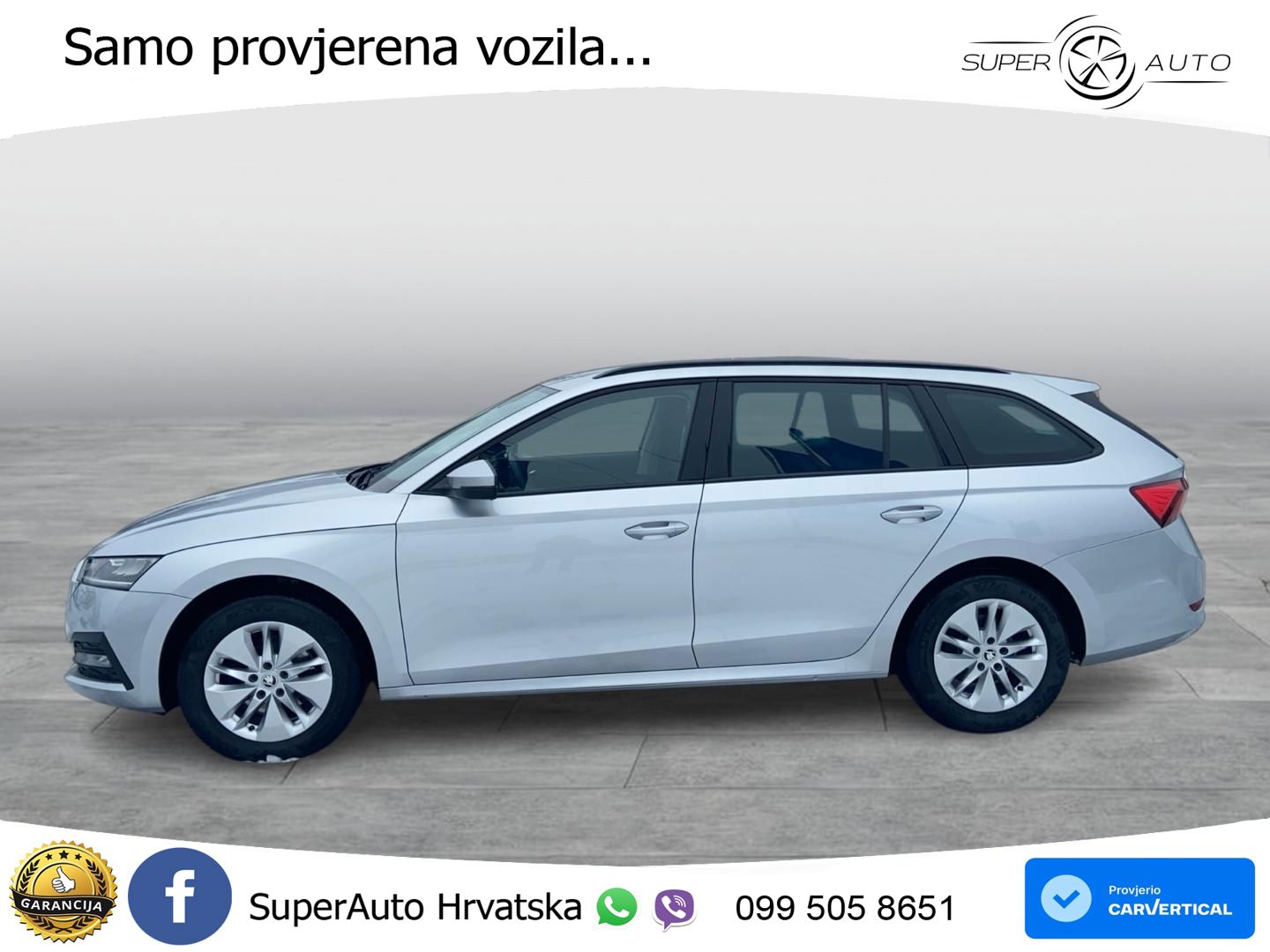 Škoda Octavia Combi 2.0 TDI (150 KS) DSG LED+GR SJED+ACC