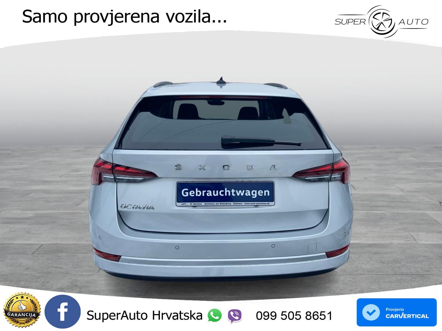 Škoda Octavia Combi 2.0 TDI (150 KS) DSG LED+GR SJED+ACC