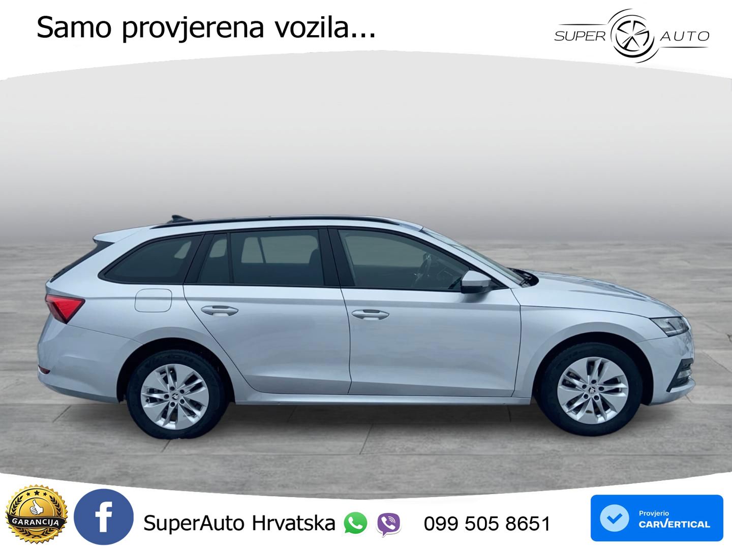 Škoda Octavia Combi 2.0 TDI (150 KS) DSG LED+GR SJED+ACC