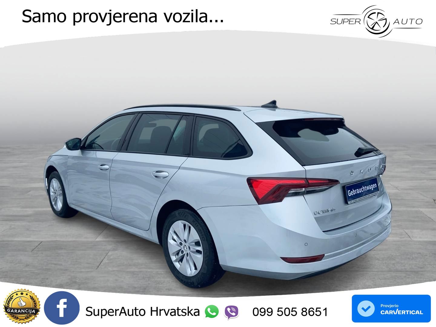 Škoda Octavia Combi 2.0 TDI (150 KS) DSG LED+GR SJED+ACC