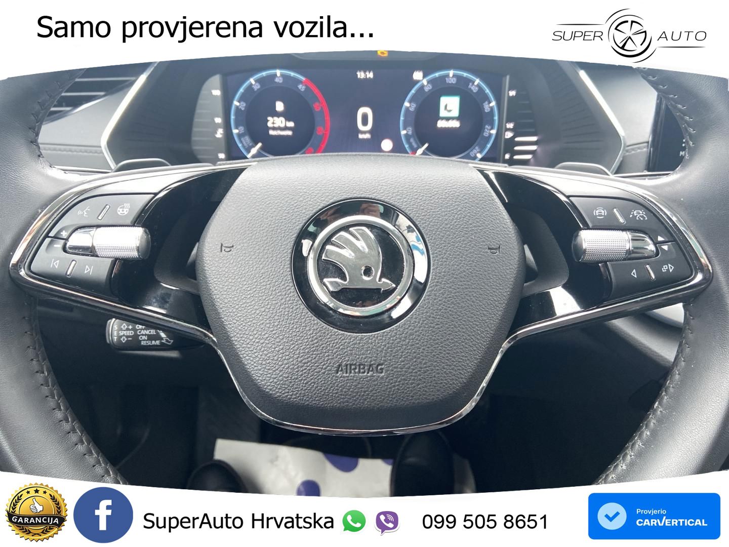 Škoda Octavia Combi 2.0 TDI (150 KS) DSG LED+GR SJED+ACC