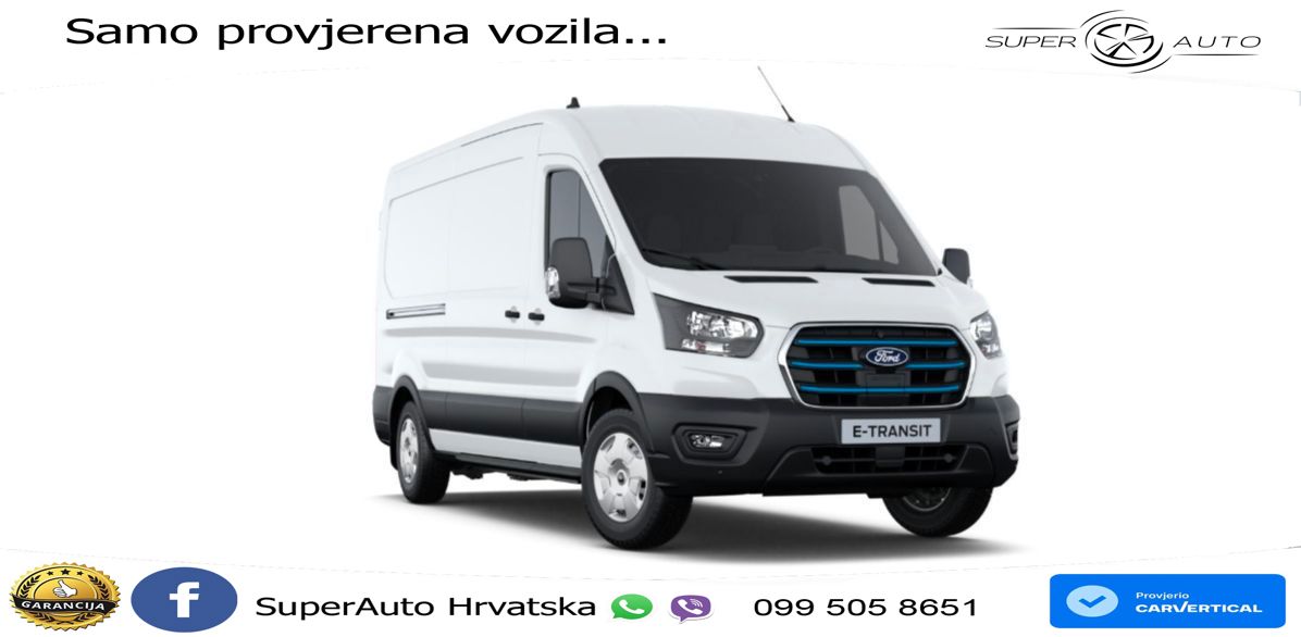 Ford E-Transit Kasten 350 L3 Trend RWD NAV*SHZ*LHZ*CA 184 KS