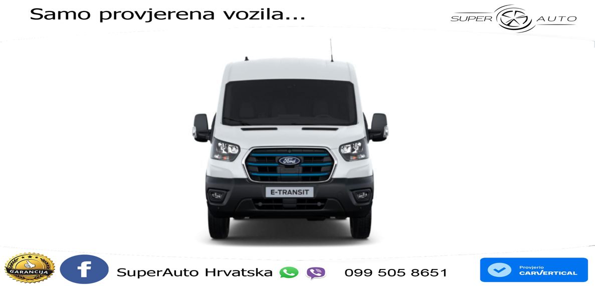 Ford E-Transit Kasten 350 L3 Trend RWD NAV*SHZ*LHZ*CA 184 KS