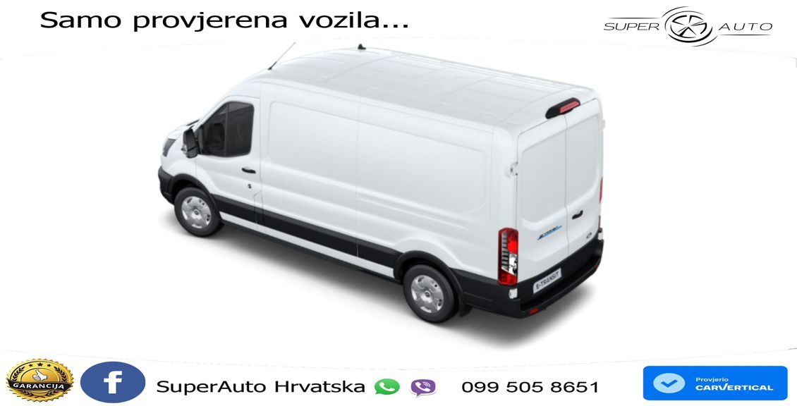 Ford E-Transit Kasten 350 L3 Trend RWD NAV*SHZ*LHZ*CA 184 KS