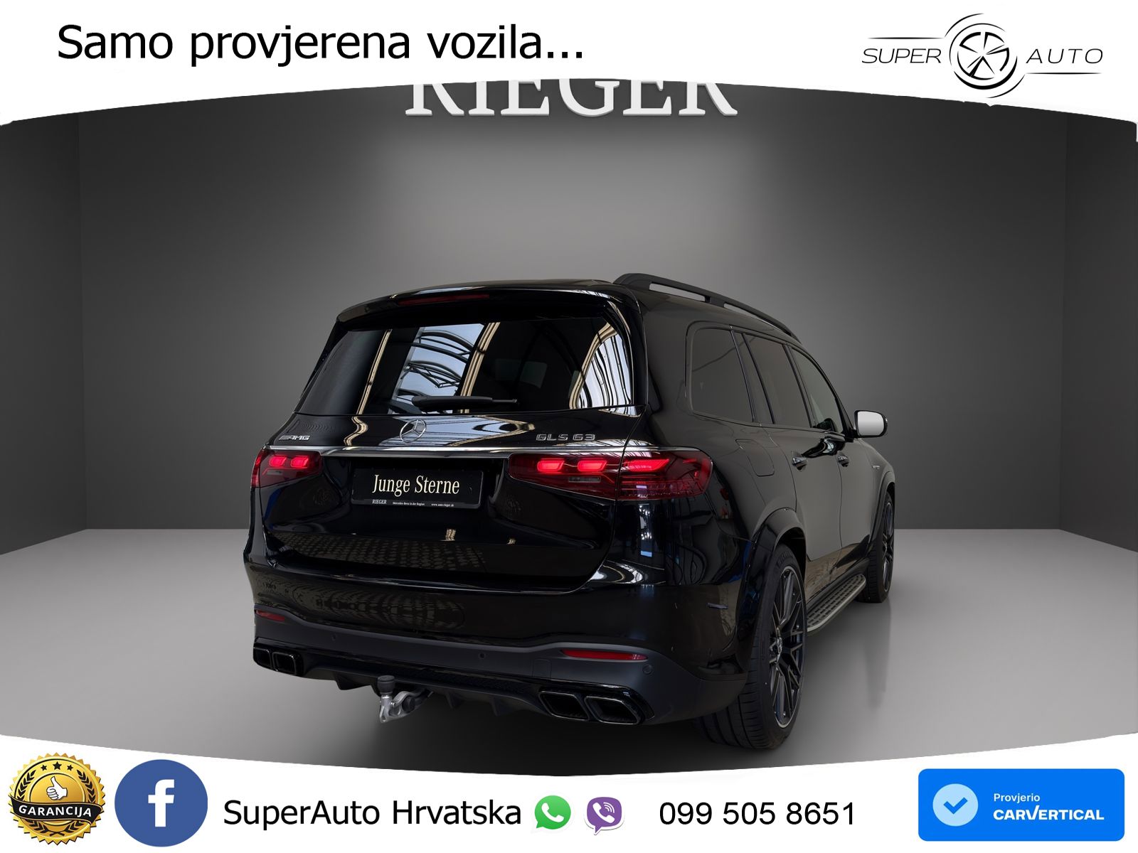 Mercedes-Benz GLS AMG GLS 63 V8 EQ Boost 4MATIC+ AMG SPEEDSHIFT TCT 9G ACC+HEAD+4xGR SJED+360+PANO