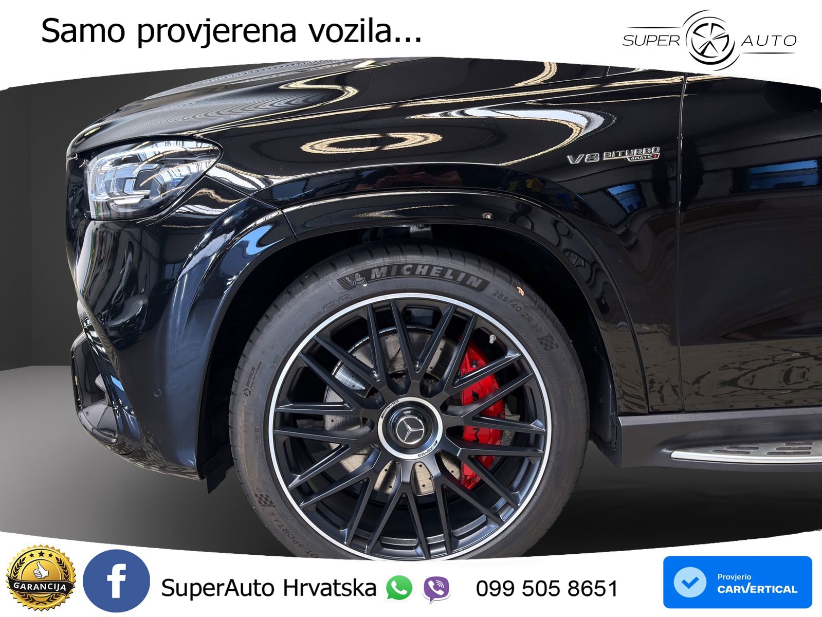 Mercedes-Benz GLS AMG GLS 63 V8 EQ Boost 4MATIC+ AMG SPEEDSHIFT TCT 9G ACC+HEAD+4xGR SJED+360+PANO