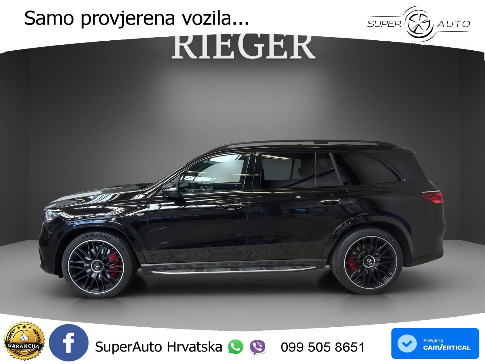 Mercedes-Benz GLS AMG GLS 63 V8 EQ Boost 4MATIC+ AMG SPEEDSHIFT TCT 9G ACC+HEAD+4xGR SJED+360+PANO