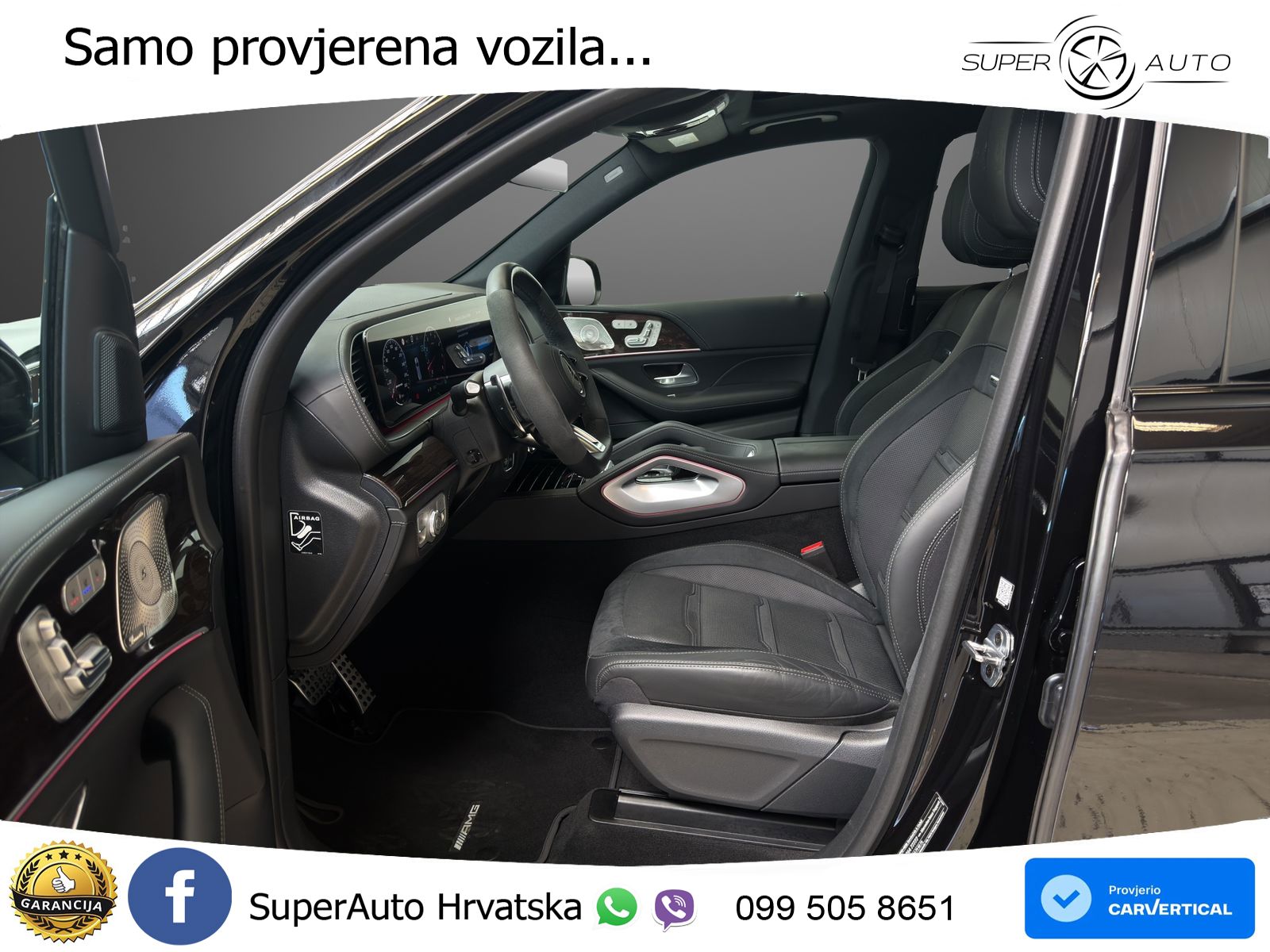 Mercedes-Benz GLS AMG GLS 63 V8 EQ Boost 4MATIC+ AMG SPEEDSHIFT TCT 9G ACC+HEAD+4xGR SJED+360+PANO