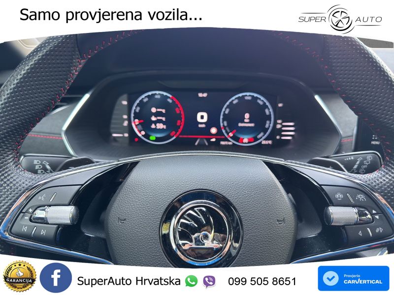 Škoda Octavia Combi RS 2.0 TDI (200 KS) 4x4 DSG LED+GR SJED+ACC