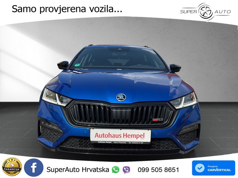 Škoda Octavia Combi RS 2.0 TDI (200 KS) 4x4 DSG LED+GR SJED+ACC