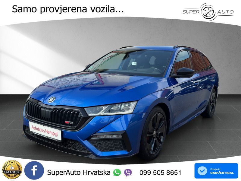 Škoda Octavia Combi RS 2.0 TDI (200 KS) 4x4 DSG LED+GR SJED+ACC