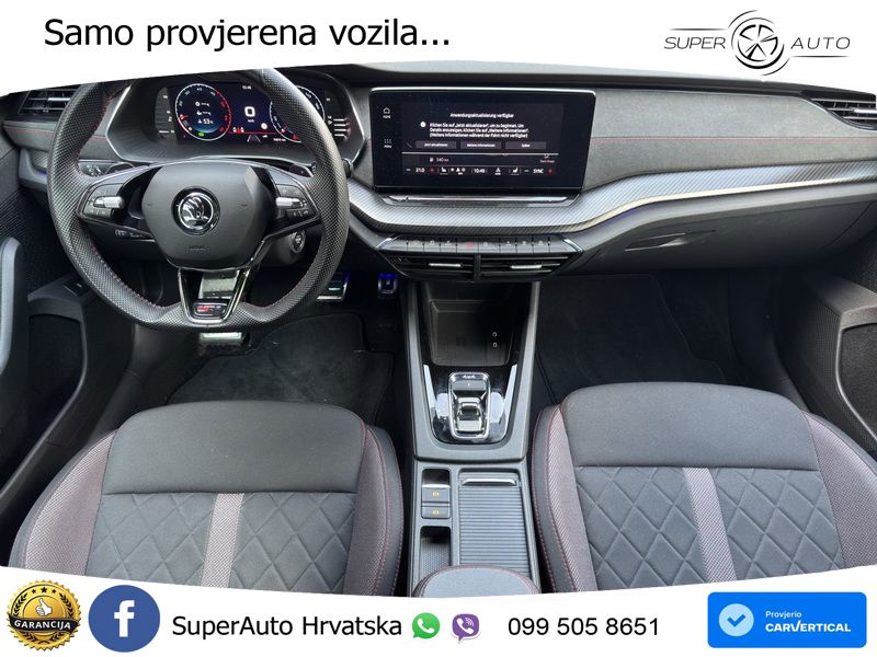 Škoda Octavia Combi RS 2.0 TDI (200 KS) 4x4 DSG LED+GR SJED+ACC