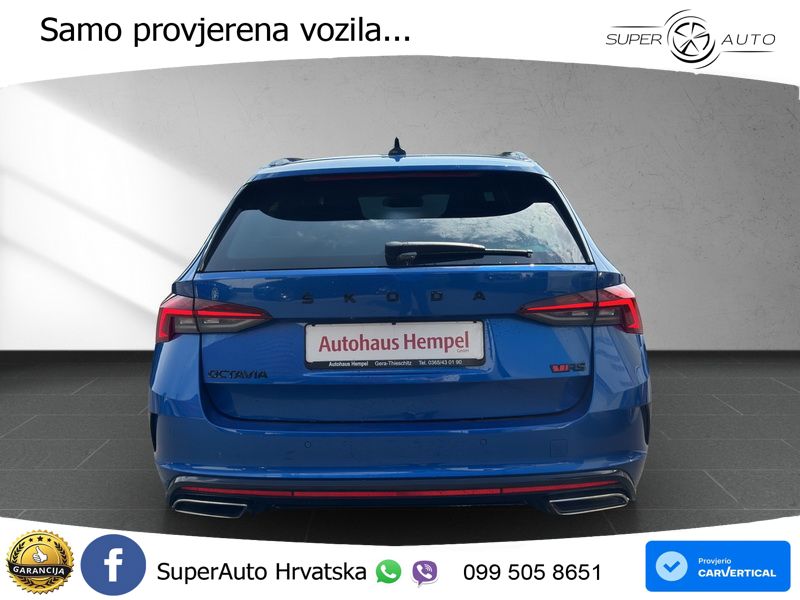 Škoda Octavia Combi RS 2.0 TDI (200 KS) 4x4 DSG LED+GR SJED+ACC