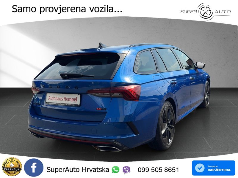 Škoda Octavia Combi RS 2.0 TDI (200 KS) 4x4 DSG LED+GR SJED+ACC