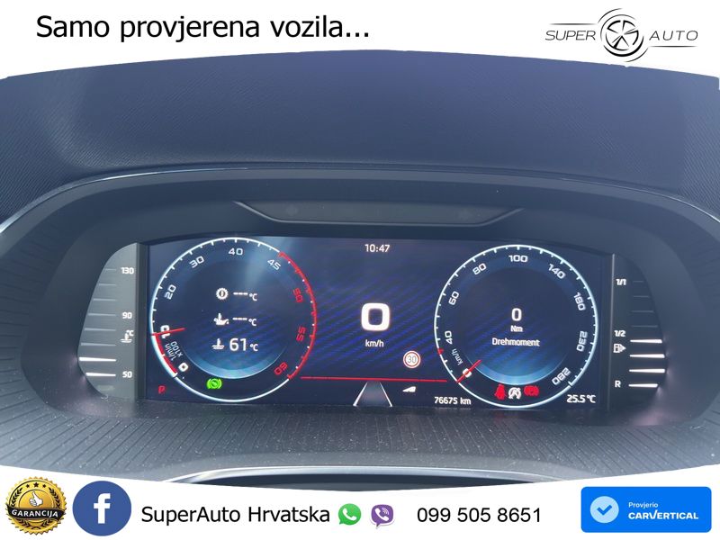Škoda Octavia Combi RS 2.0 TDI (200 KS) 4x4 DSG LED+GR SJED+ACC