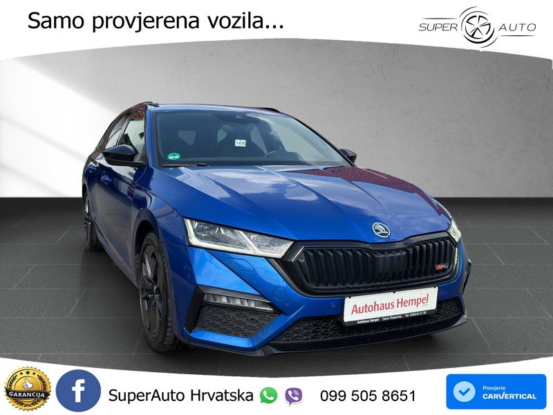 Škoda Octavia Combi RS 2.0 TDI (200 KS) 4x4 DSG LED+GR SJED+ACC