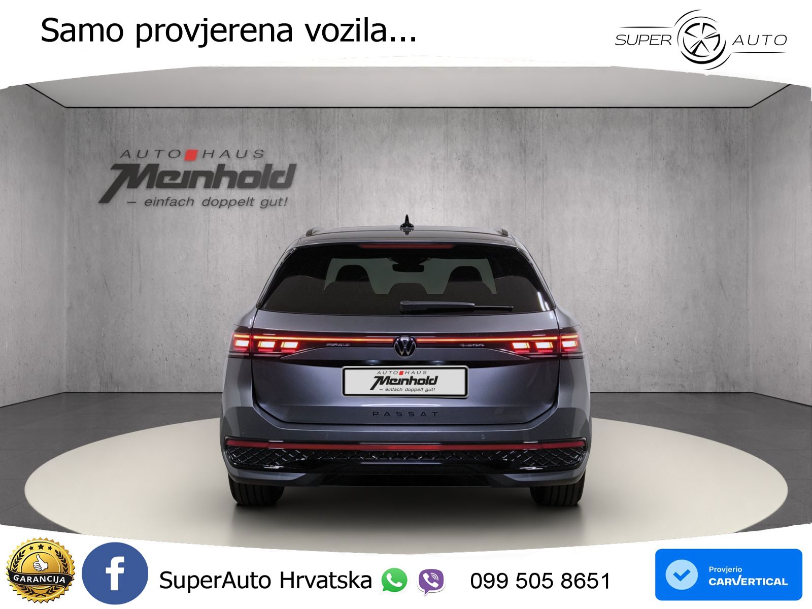 Volkswagen Passat Variant 2.0 TDI (193 KS) 4MOTION DSG R-Line LED+GR SJED+ACC