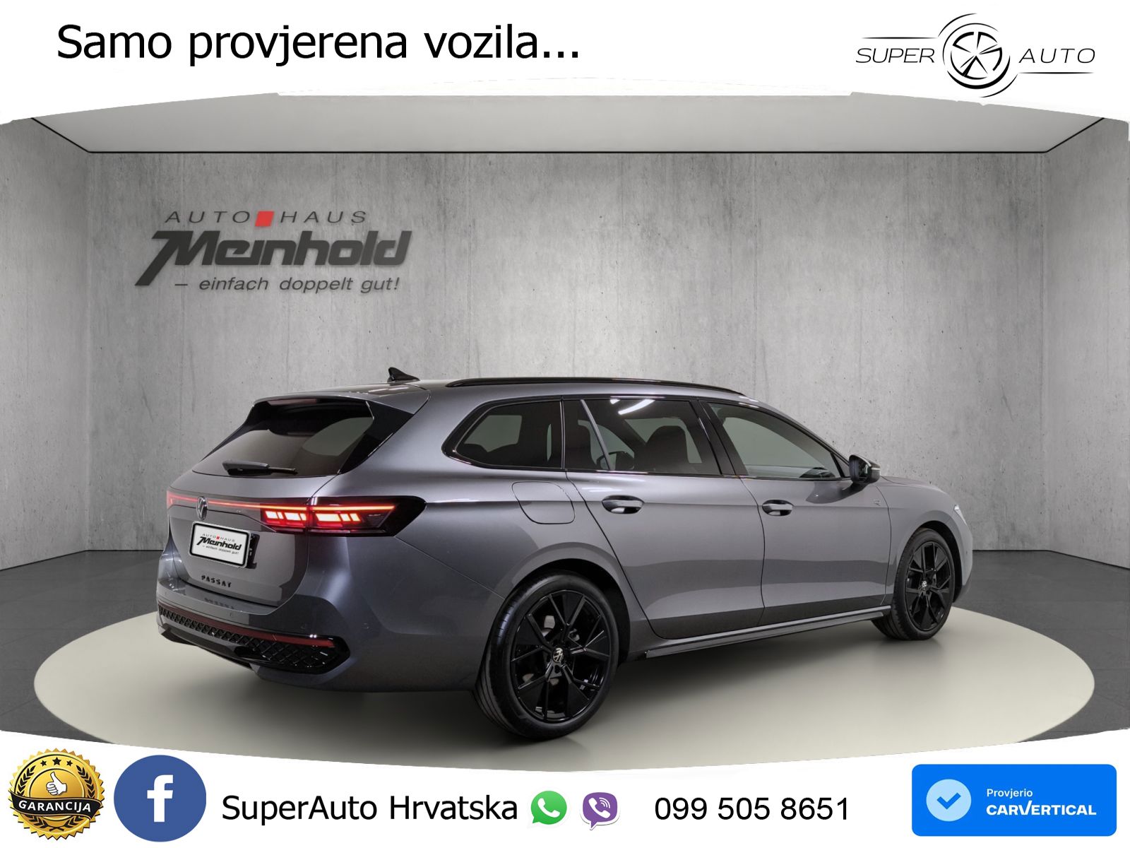 Volkswagen Passat Variant 2.0 TDI (193 KS) 4MOTION DSG R-Line LED+GR SJED+ACC