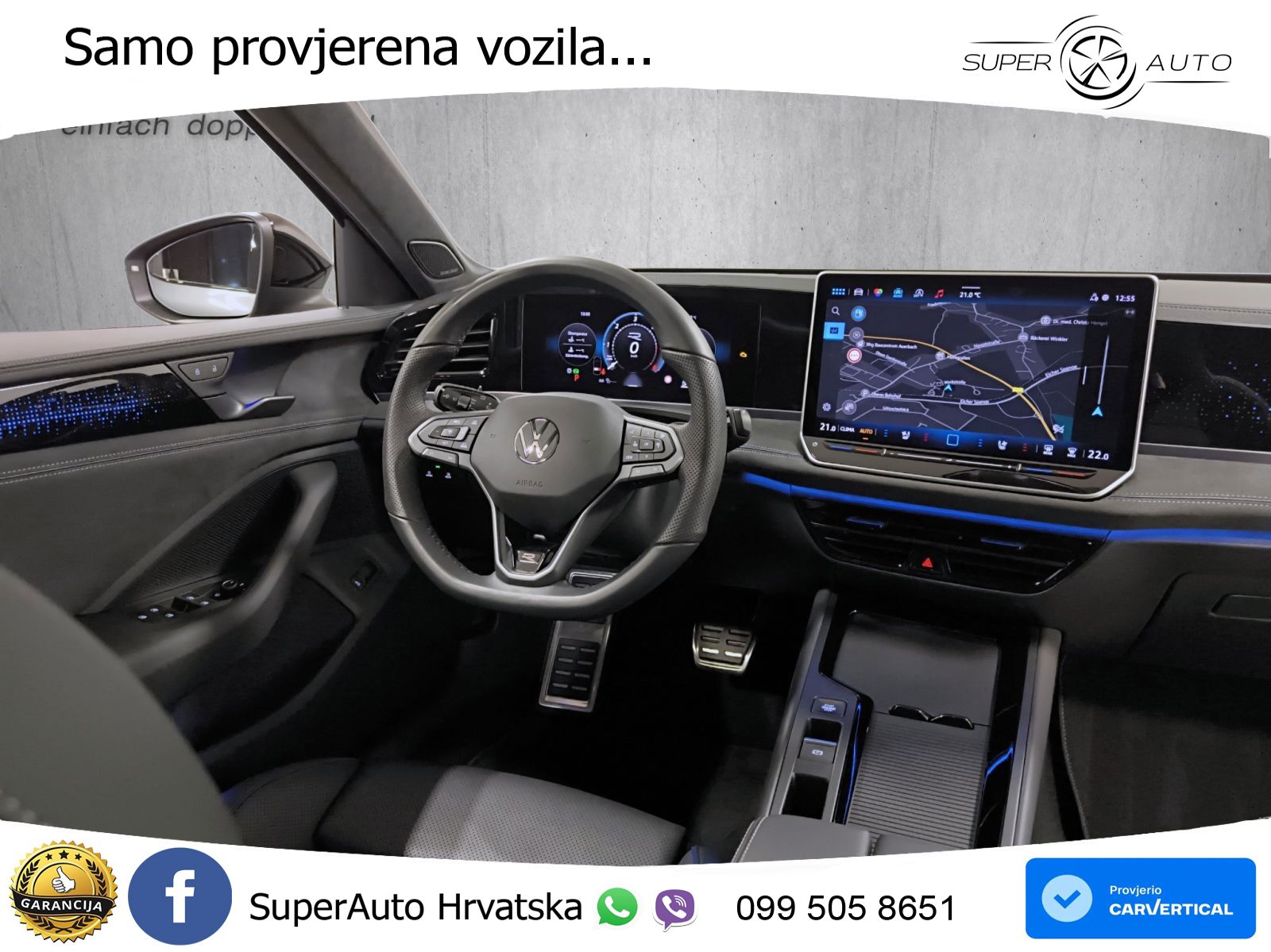 Volkswagen Passat Variant 2.0 TDI (193 KS) 4MOTION DSG R-Line LED+GR SJED+ACC