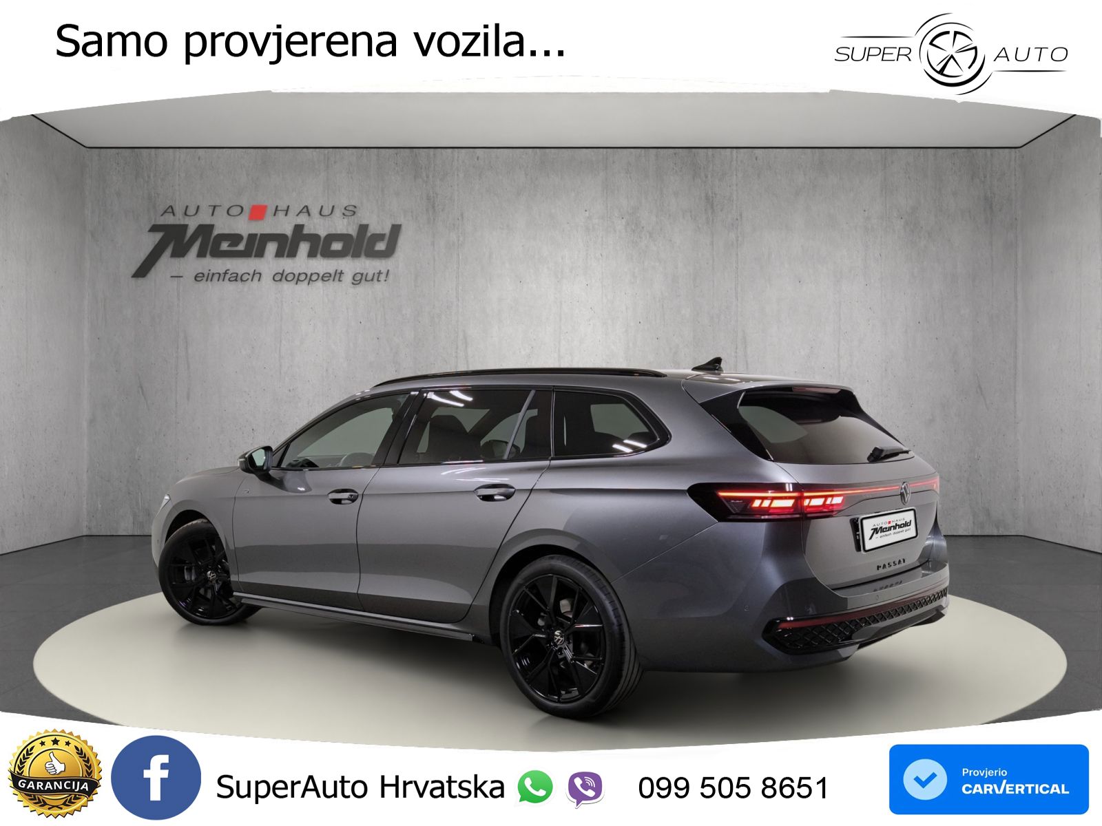 Volkswagen Passat Variant 2.0 TDI (193 KS) 4MOTION DSG R-Line LED+GR SJED+ACC