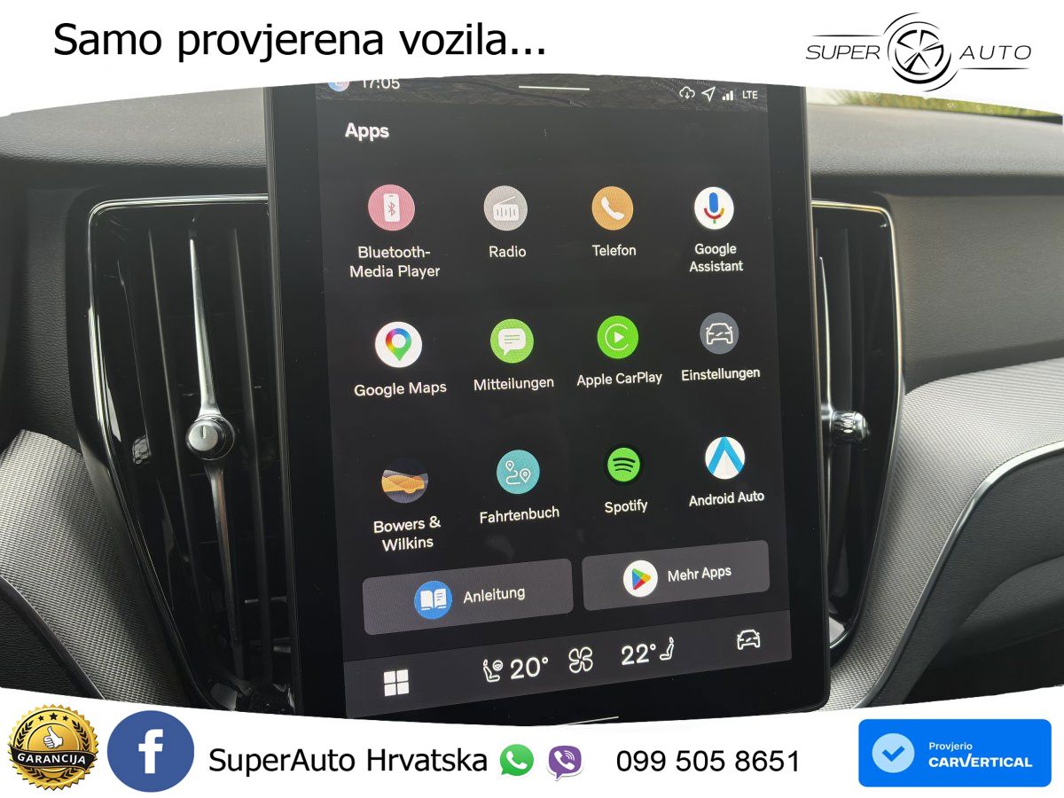 Volvo XC60 B5 Benzin AWD Geartronic LED+GR SJED+ACC