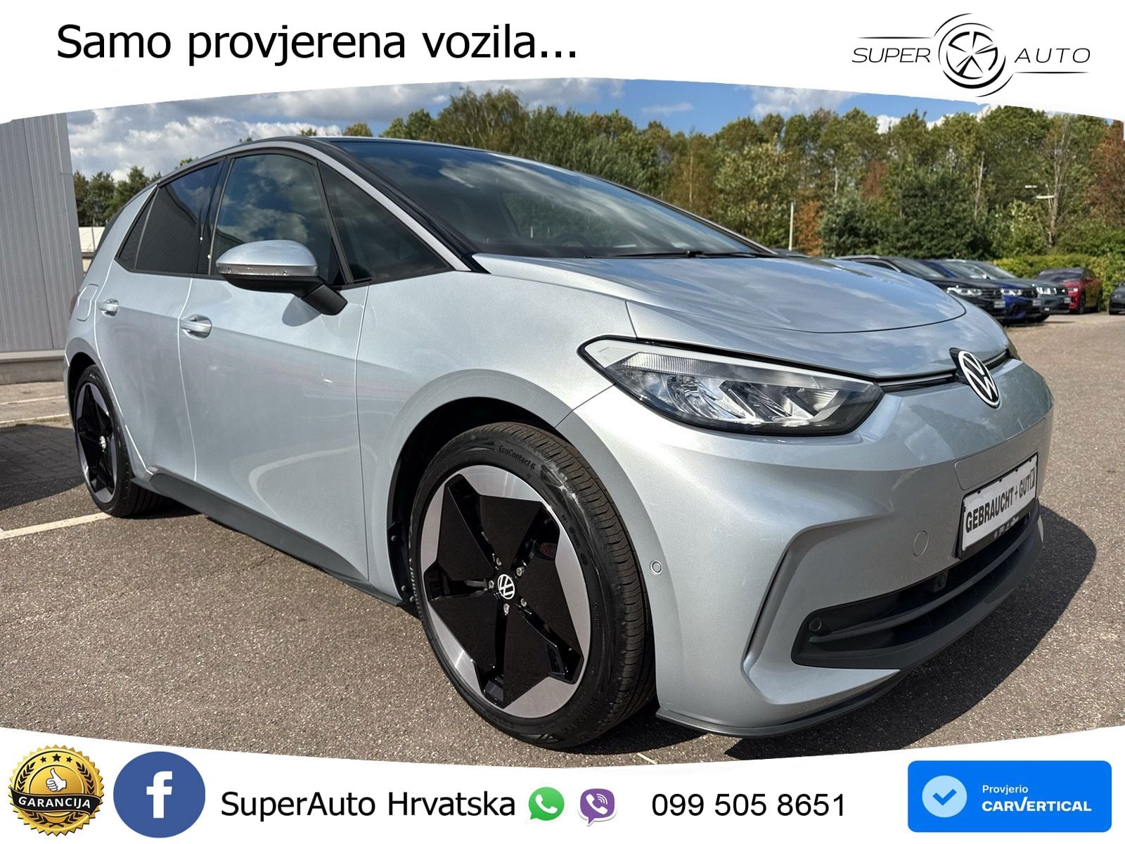 Volkswagen ID.3 Pro 62 kWh (204 KS) LED+GR SJED+ACC