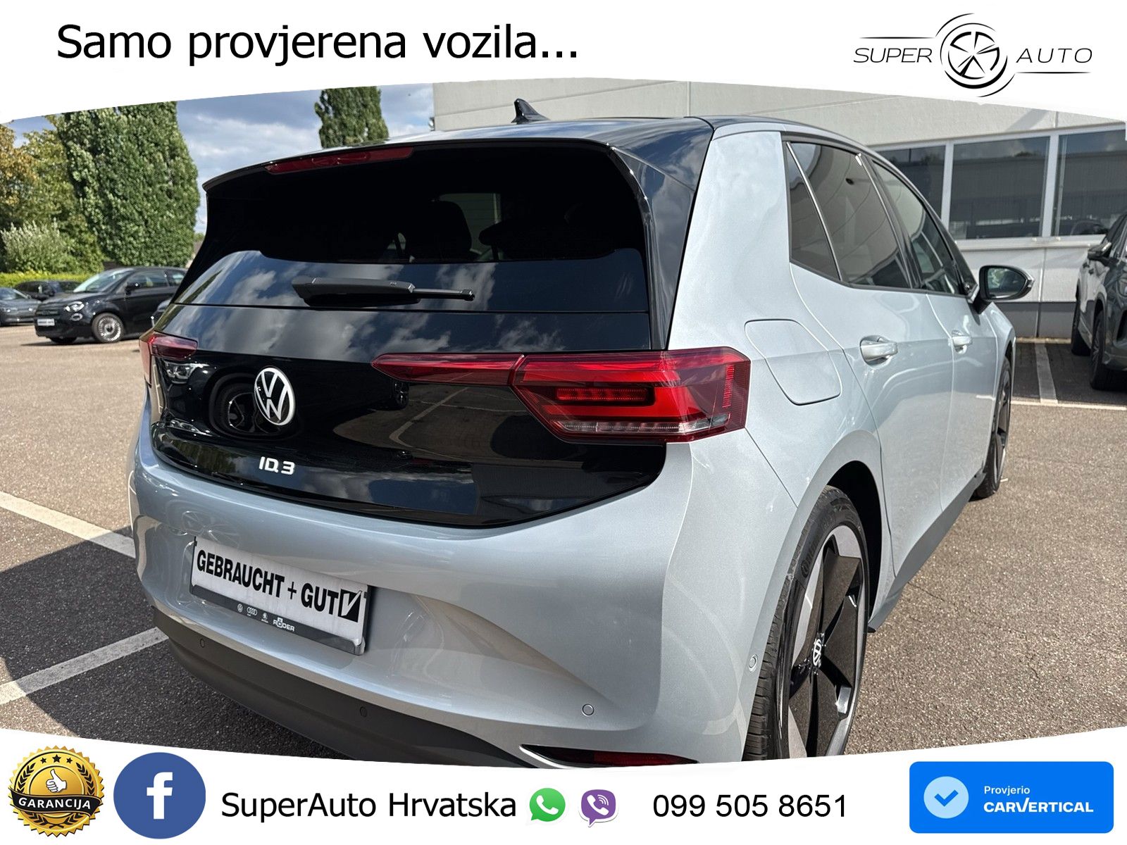 Volkswagen ID.3 Pro 62 kWh (204 KS) LED+GR SJED+ACC