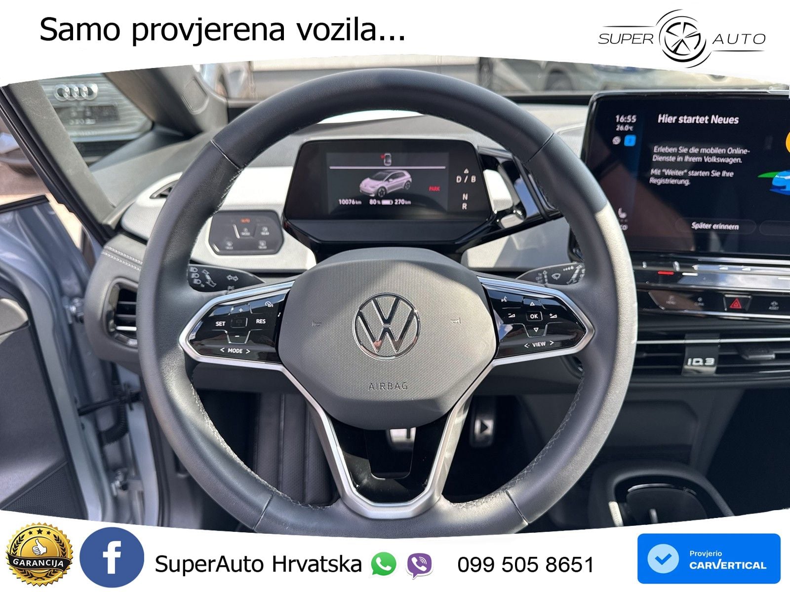 Volkswagen ID.3 Pro 62 kWh (204 KS) LED+GR SJED+ACC