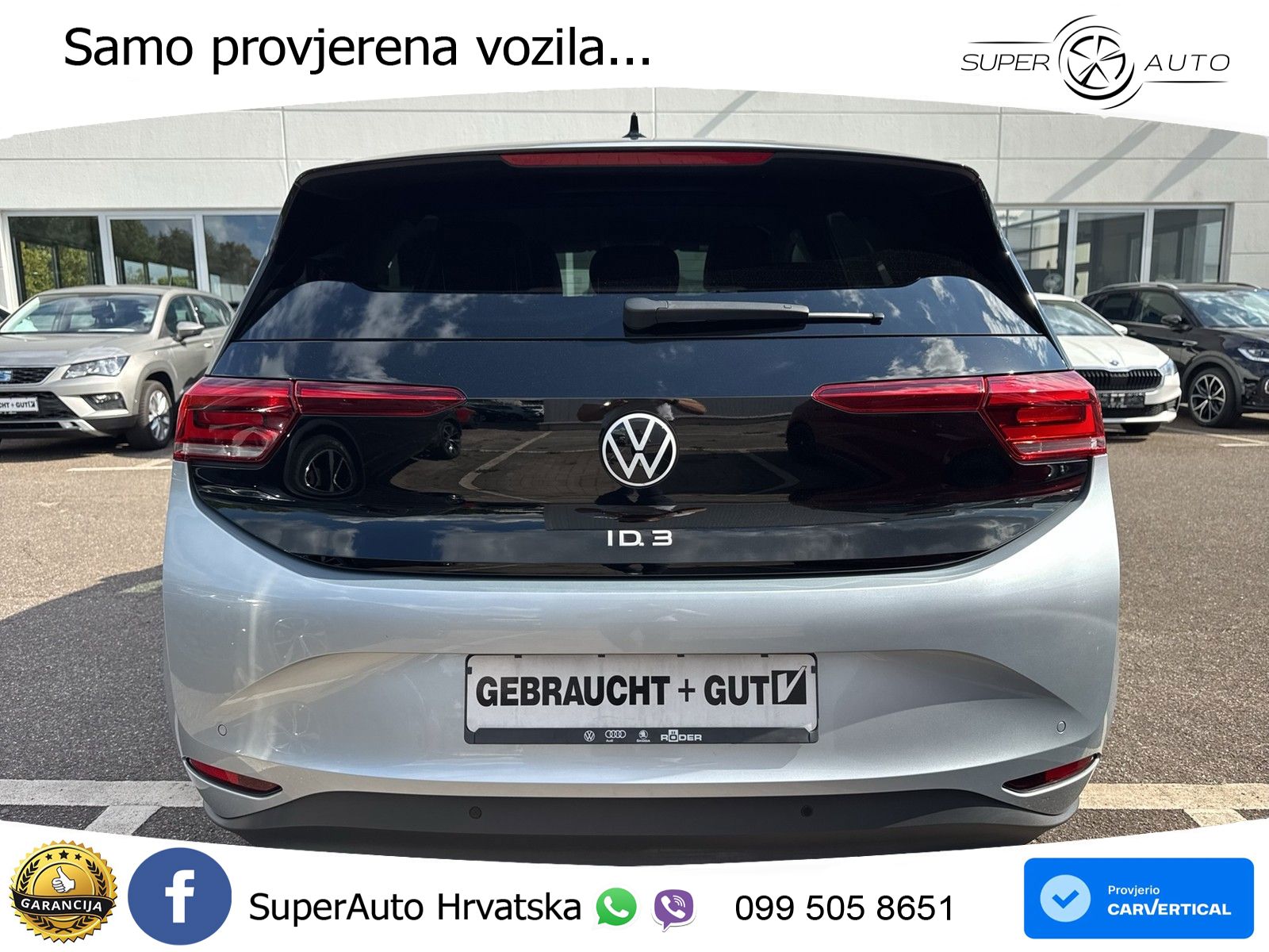 Volkswagen ID.3 Pro 62 kWh (204 KS) LED+GR SJED+ACC