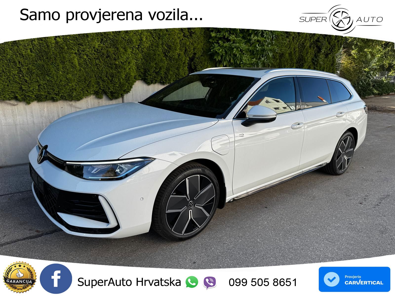Volkswagen Passat Variant 1.5 TSI (272 KS) eHybrid DSG R-Line LED+GR SJED+ACC