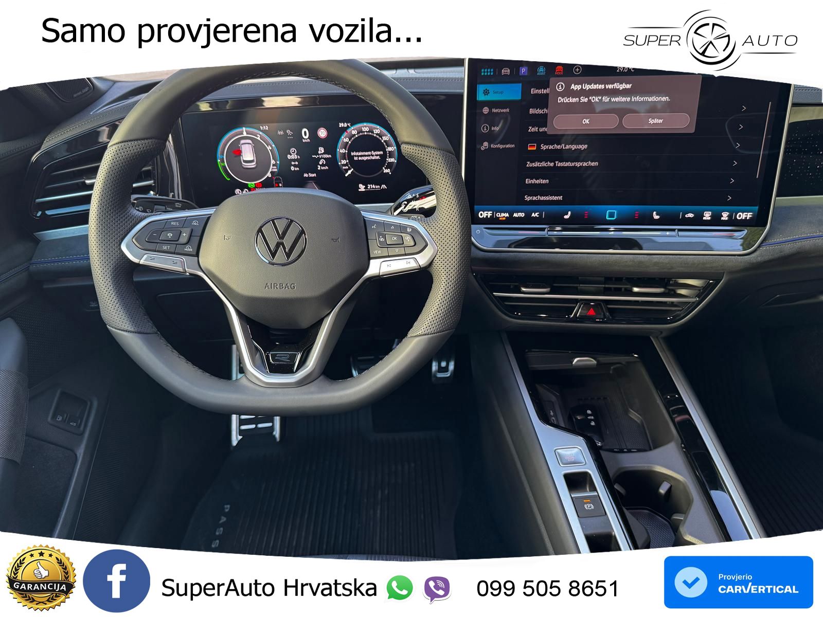 Volkswagen Passat Variant 1.5 TSI (272 KS) eHybrid DSG R-Line LED+GR SJED+ACC