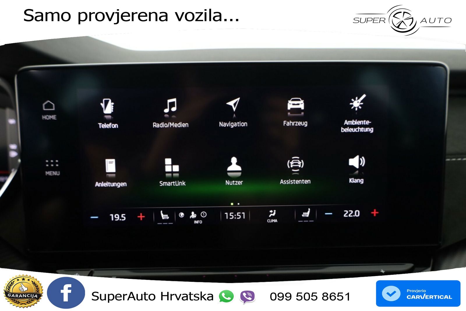 Škoda Octavia Combi RS 2.0 TDI (200 KS) DSG LED+GR SJED+ACC