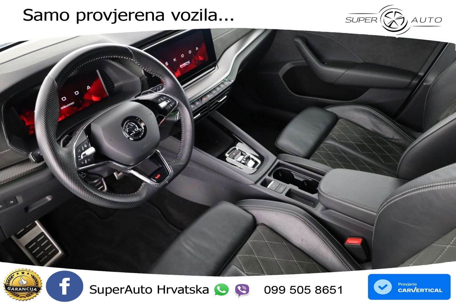 Škoda Octavia Combi RS 2.0 TDI (200 KS) DSG LED+GR SJED+ACC